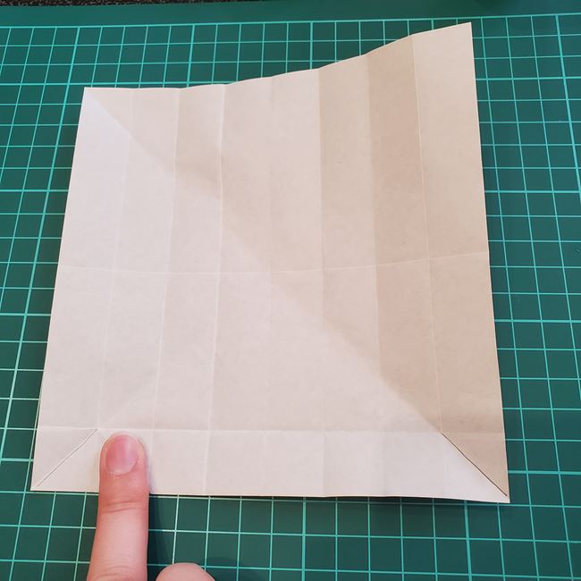 桜の木の折り紙 簡単な折り方作り方①木(11)