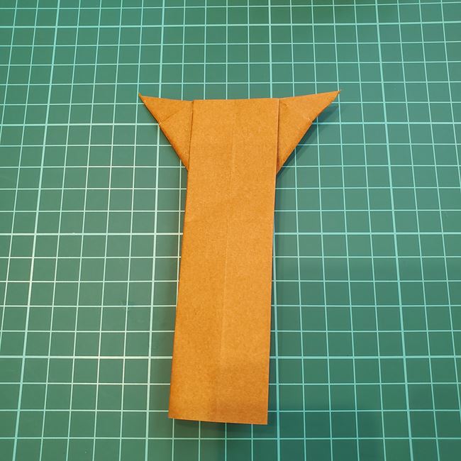 桜の木の折り紙 簡単な折り方作り方①木(19)