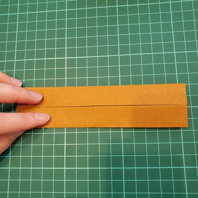 桜の木の折り紙 簡単な折り方作り方①木(7)