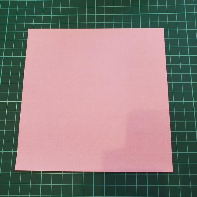 桜の木の折り紙 簡単な折り方作り方②花(1)
