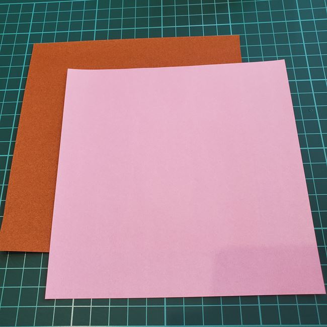 桜の木の折り紙は簡単で子供も作れる！用意するもの1