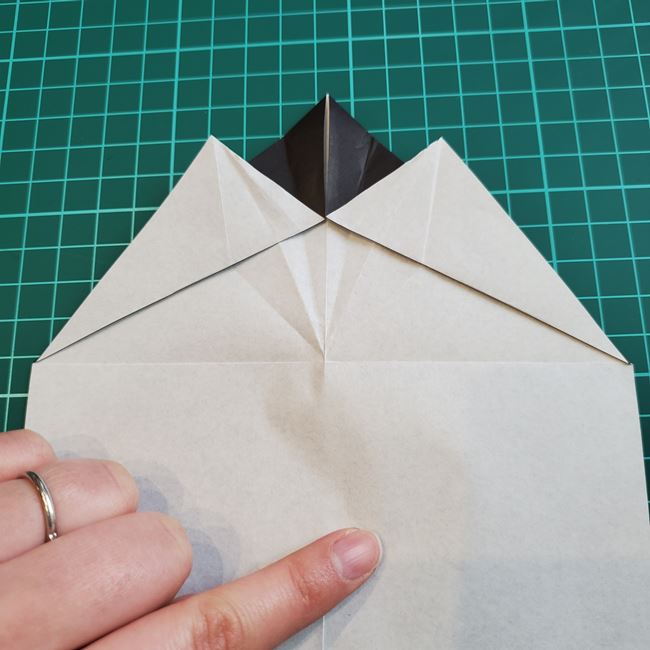 鯉のぼりの折り紙 おしゃれでかわいい作り方折り方①ヒレ(17)