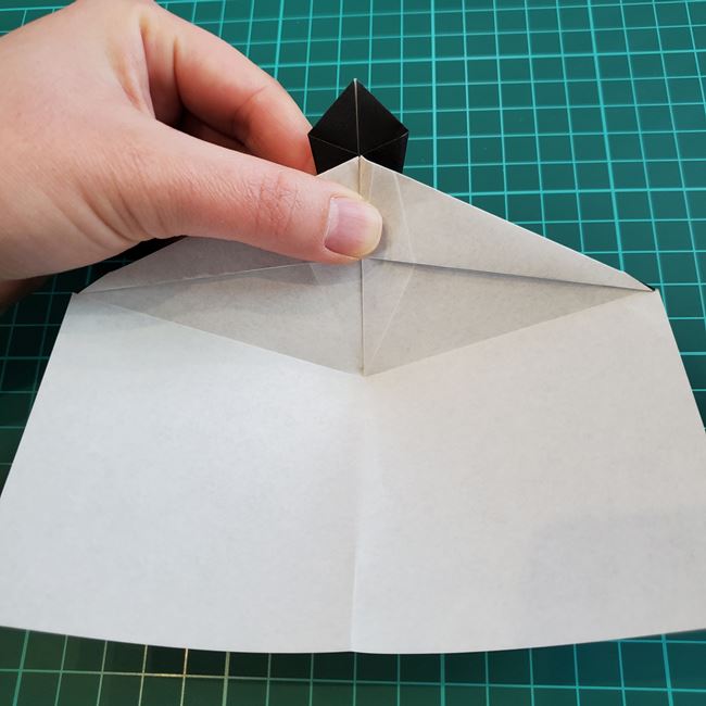 鯉のぼりの折り紙 おしゃれでかわいい作り方折り方①ヒレ(21)