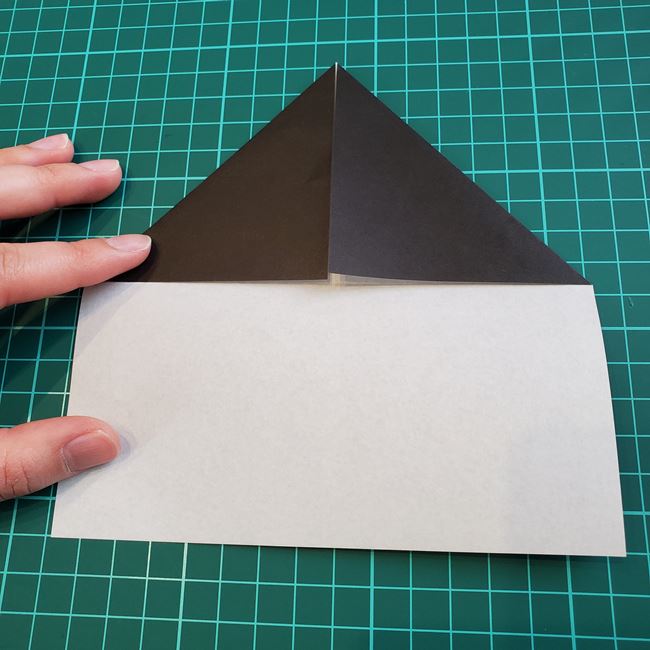 鯉のぼりの折り紙 おしゃれでかわいい作り方折り方①ヒレ(4)