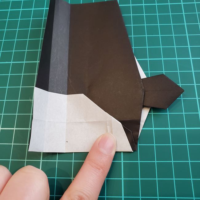 鯉のぼりの折り紙 おしゃれでかわいい作り方折り方②頭(13)