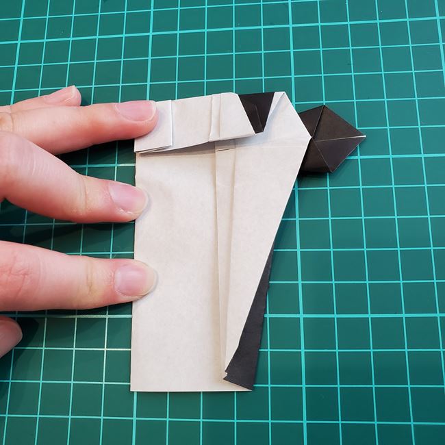 鯉のぼりの折り紙 おしゃれでかわいい作り方折り方②頭(16)