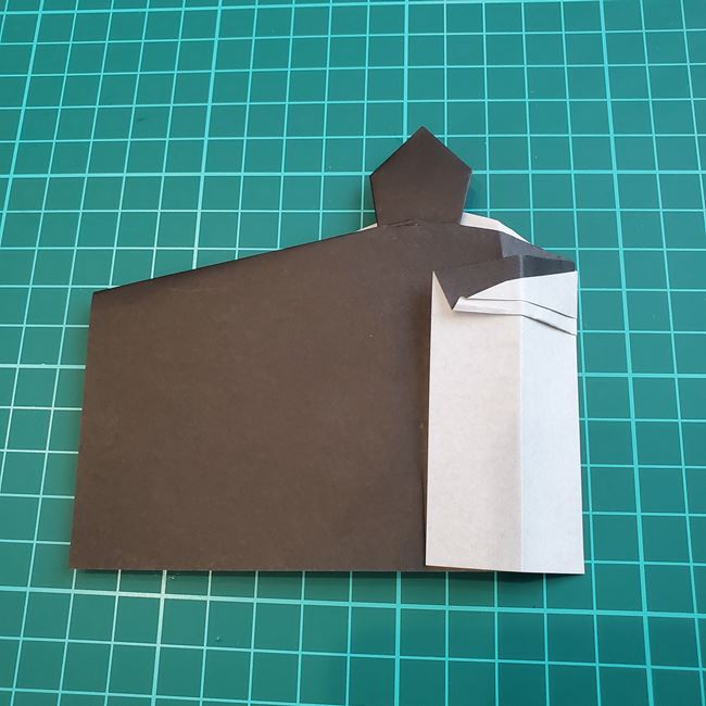 鯉のぼりの折り紙 おしゃれでかわいい作り方折り方②頭(6)