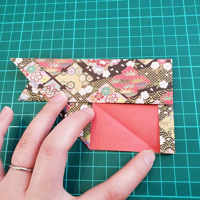 鯉のぼりの折り紙 おしゃれでかわいい作り方折り方③胴体(11)