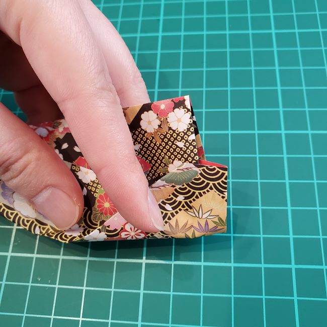 鯉のぼりの折り紙 おしゃれでかわいい作り方折り方③胴体(15)