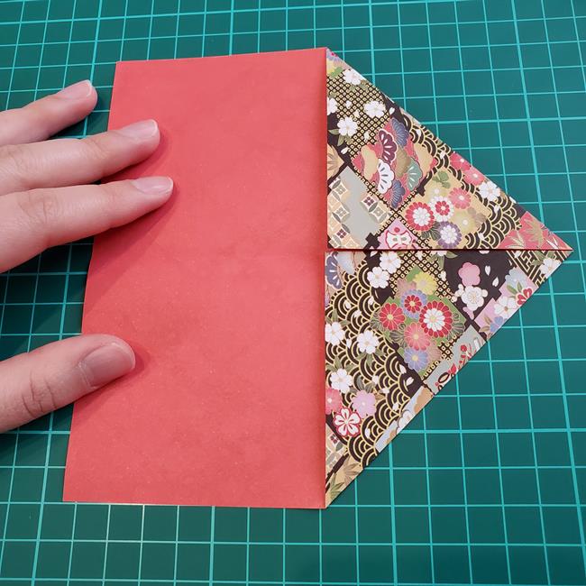 鯉のぼりの折り紙 おしゃれでかわいい作り方折り方③胴体(4)