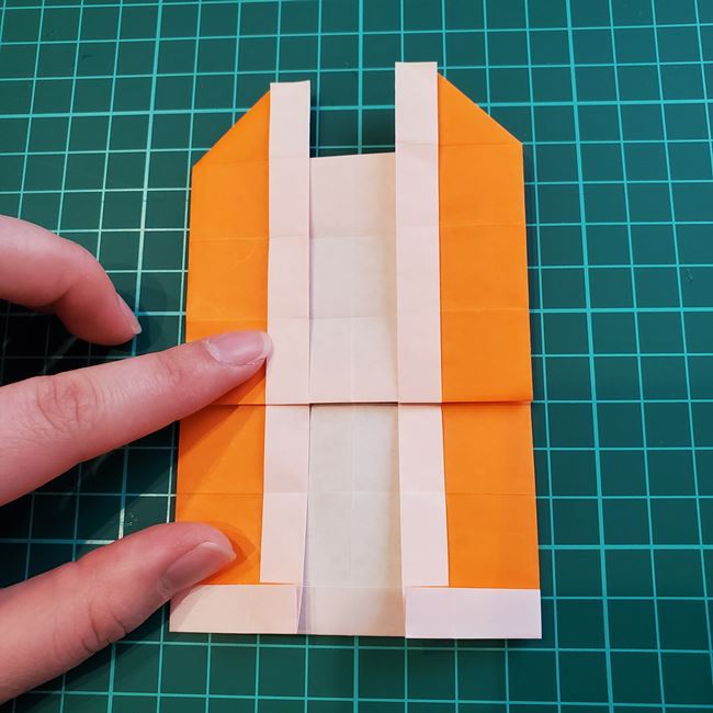 エプロンの折り紙の簡単な作り方折り方〈23〉