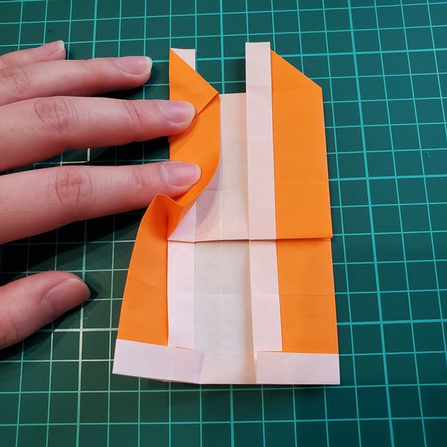 エプロンの折り紙の簡単な作り方折り方〈24〉