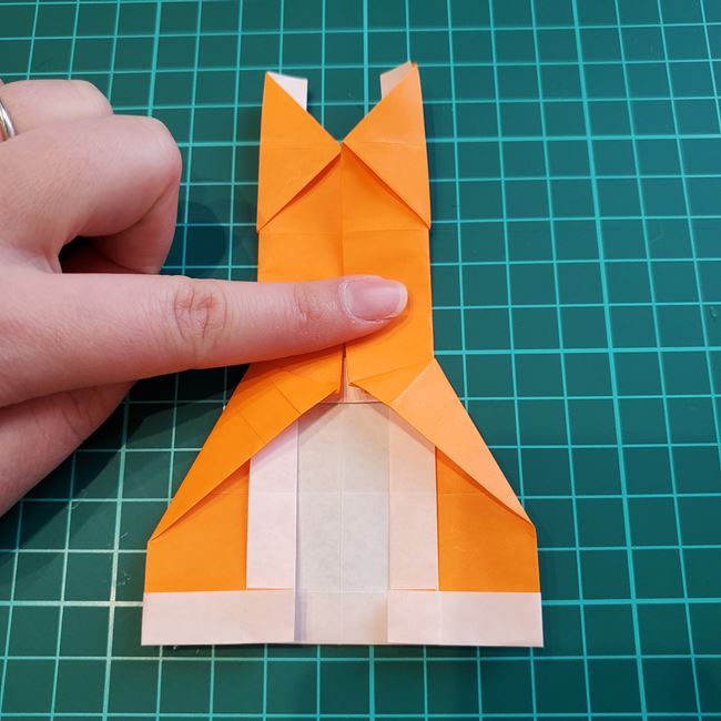 エプロンの折り紙の簡単な作り方折り方〈26〉