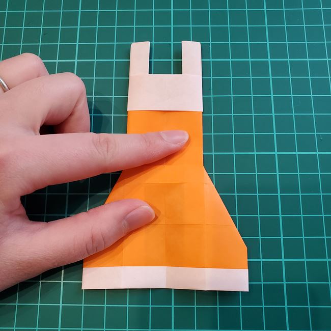 エプロンの折り紙の簡単な作り方折り方〈28〉