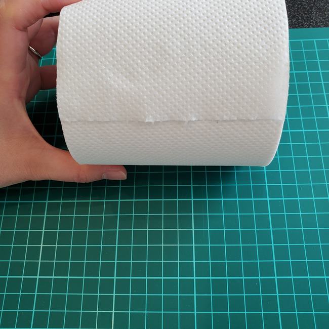 トイレットペーパー折り紙 クローバーの折り方作り方(2)