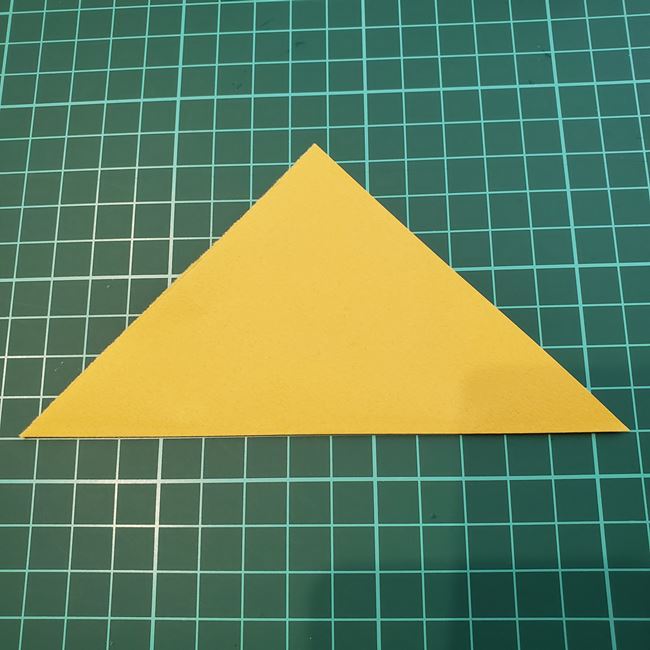 兜の箸置きの折り紙 折り方作り方(2)