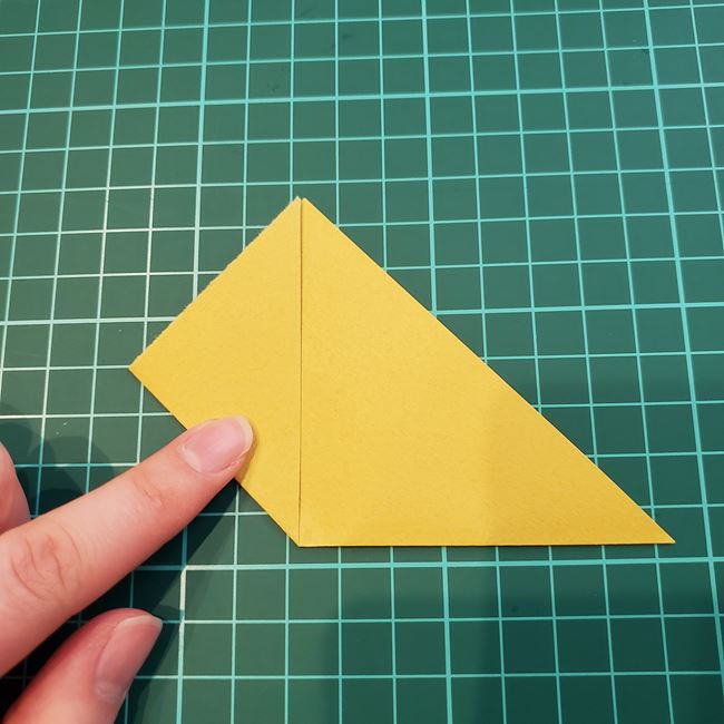 兜の箸置きの折り紙 折り方作り方(3)