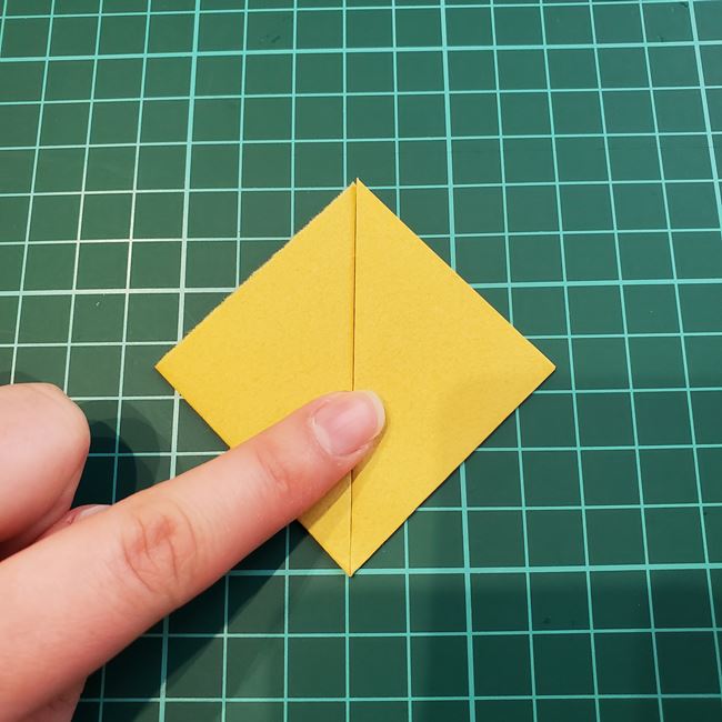 兜の箸置きの折り紙 折り方作り方(4)