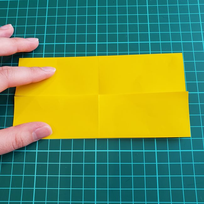 折り紙メダル クローバーの折り方 1枚で作れる作り方(5)