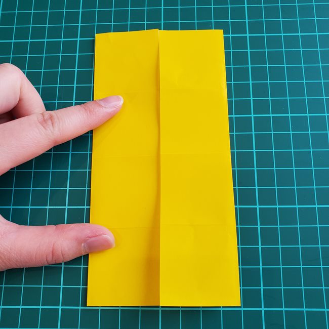 折り紙メダル クローバーの折り方 1枚で作れる作り方(7)