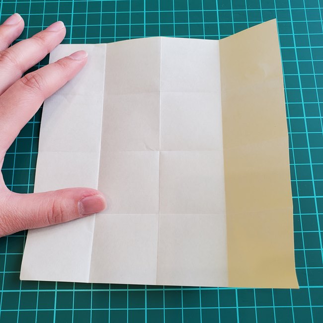 折り紙メダル クローバーの折り方 1枚で作れる作り方(8)