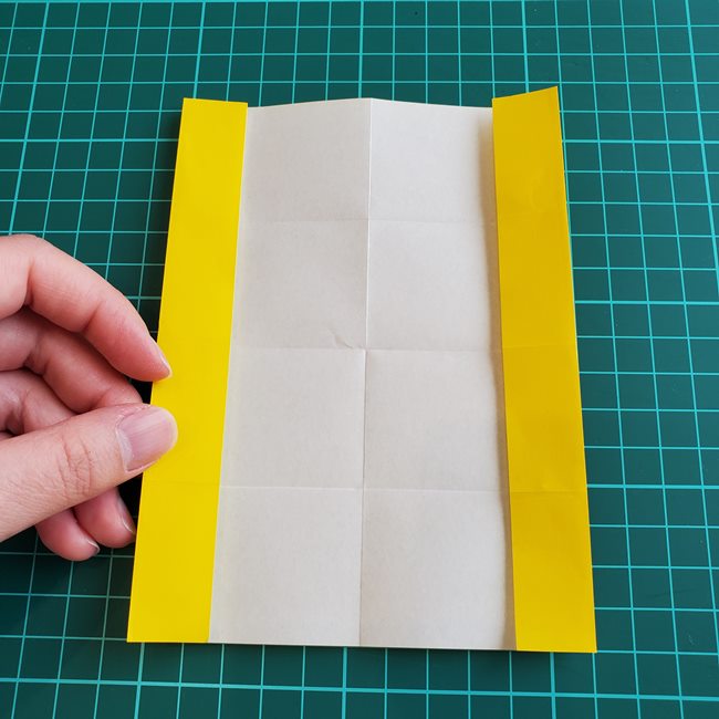 折り紙メダル クローバーの折り方 1枚で作れる作り方(9)