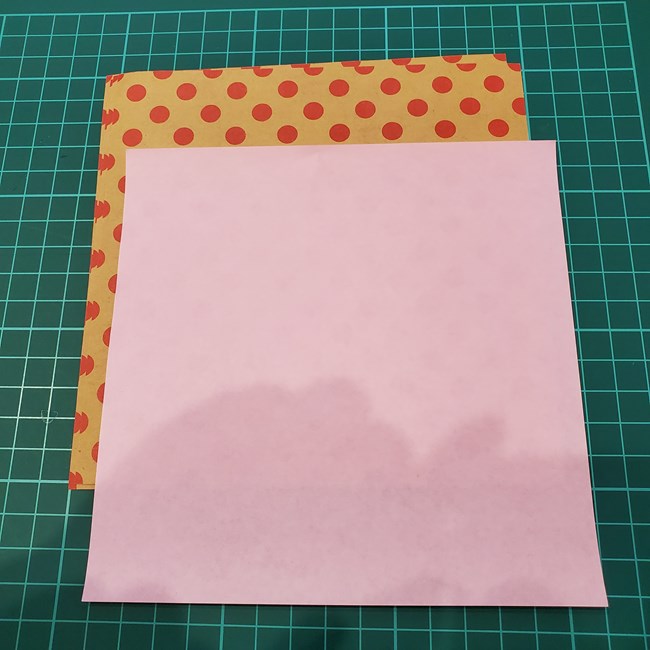 母の日の折り紙リースの作り方｜準備するもの1