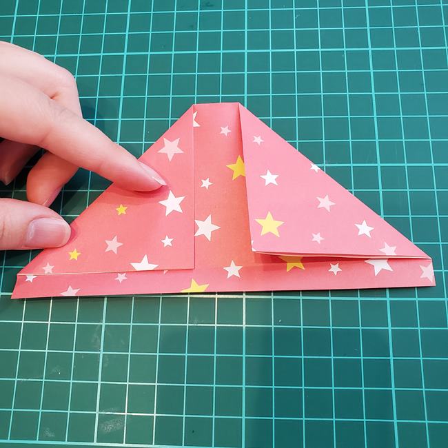 はっぴの折り紙 簡単な作り方折り方(11)