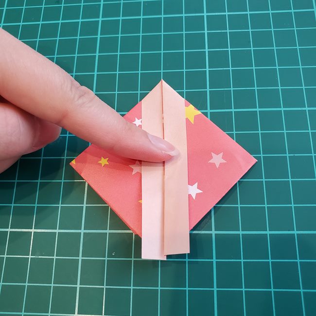 はっぴの折り紙 簡単な作り方折り方(14)