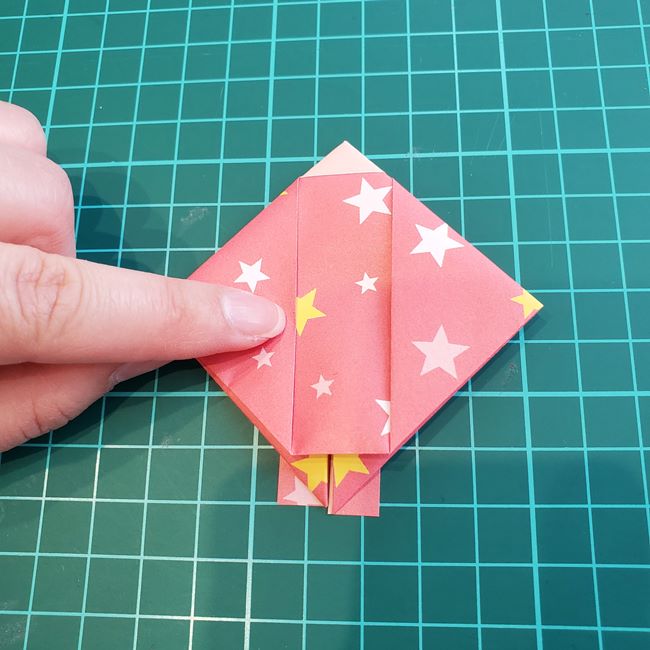 はっぴの折り紙 簡単な作り方折り方(15)