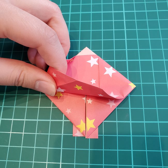 はっぴの折り紙 簡単な作り方折り方(16)