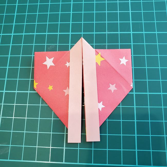 はっぴの折り紙 簡単な作り方折り方(18)