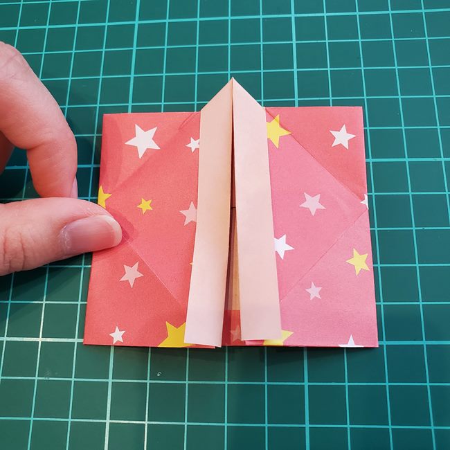 はっぴの折り紙 簡単な作り方折り方(22)