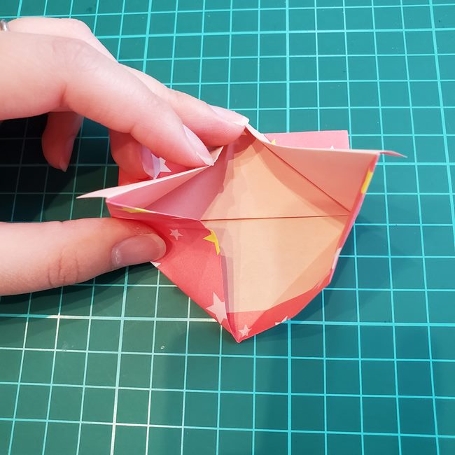 はっぴの折り紙 簡単な作り方折り方(23)