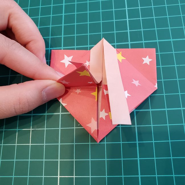 はっぴの折り紙 簡単な作り方折り方(24)