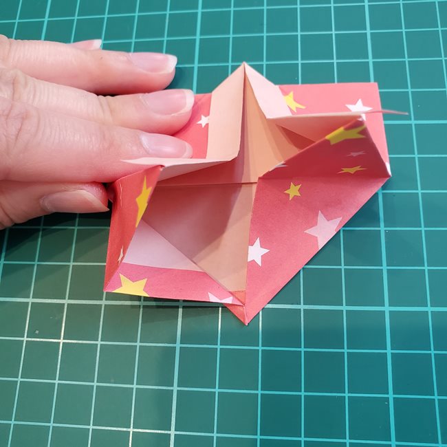 はっぴの折り紙 簡単な作り方折り方(25)