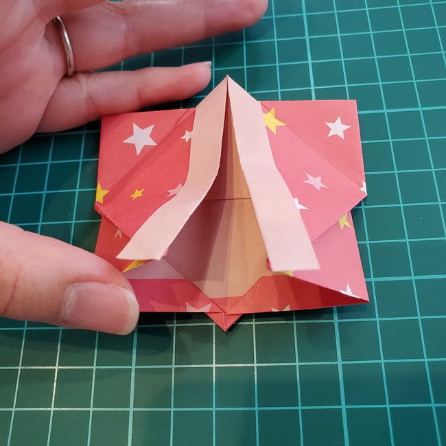 はっぴの折り紙 簡単な作り方折り方(27)
