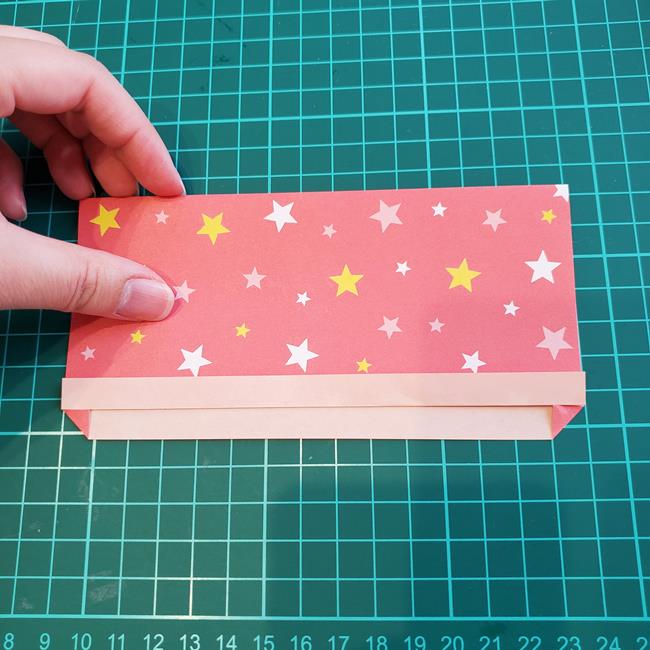 はっぴの折り紙 簡単な作り方折り方(4)