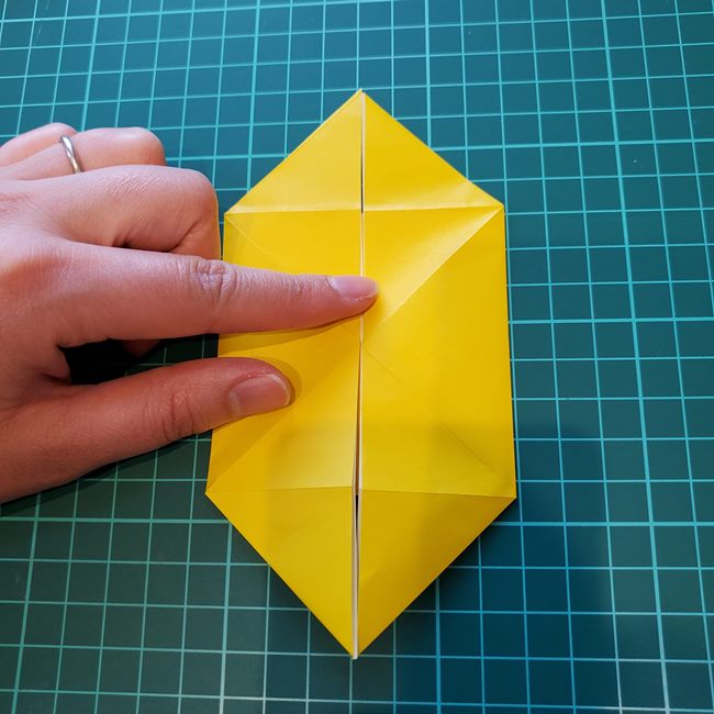 キリン 折り紙2枚でかわいい！作り方折り方②体(11)
