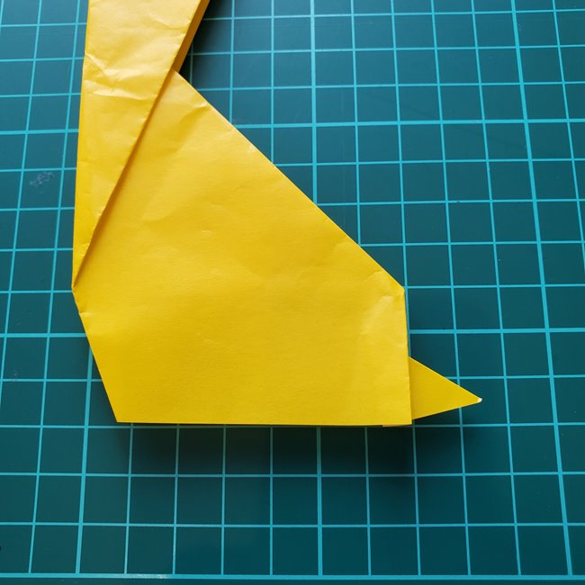 キリンの折り紙 簡単に1枚でつくる折り方作り方(14)