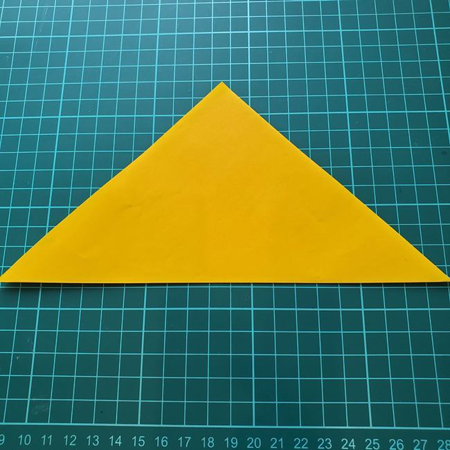 キリンの折り紙 簡単に1枚でつくる折り方作り方(2)