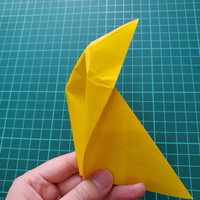 キリンの折り紙 簡単に1枚でつくる折り方作り方(7)