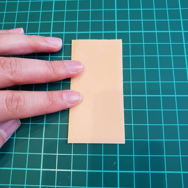 五条悟の折り紙の折り方作り方①顔(2)