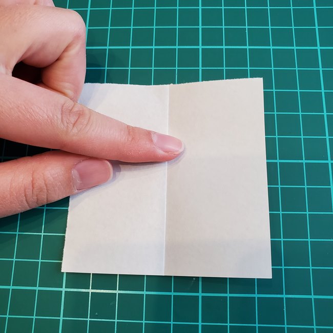 五条悟の折り紙の折り方作り方①顔(3)