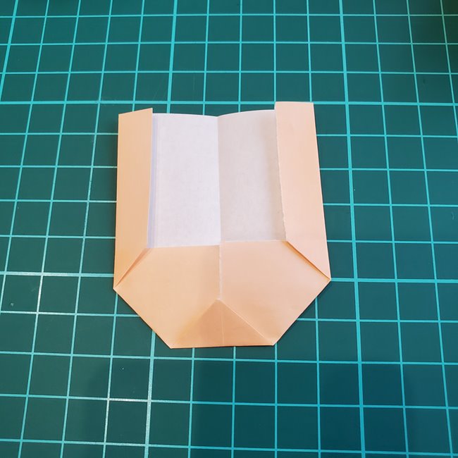 五条悟の折り紙の折り方作り方①顔(6)
