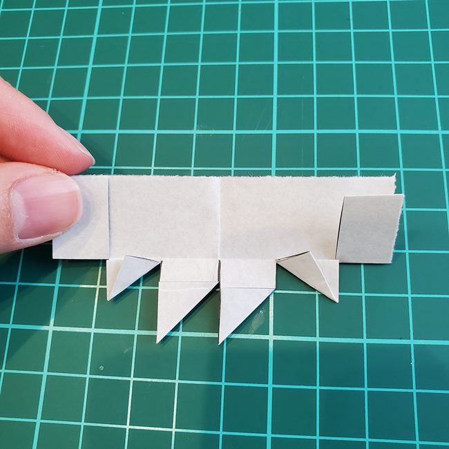 五条悟の折り紙の折り方作り方②髪1(12)