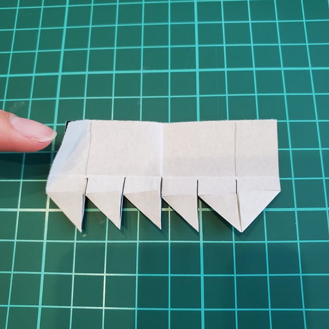 五条悟の折り紙の折り方作り方③髪2(5)