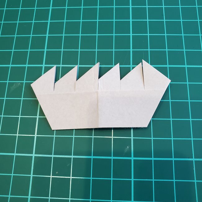 五条悟の折り紙の折り方作り方③髪2(7)