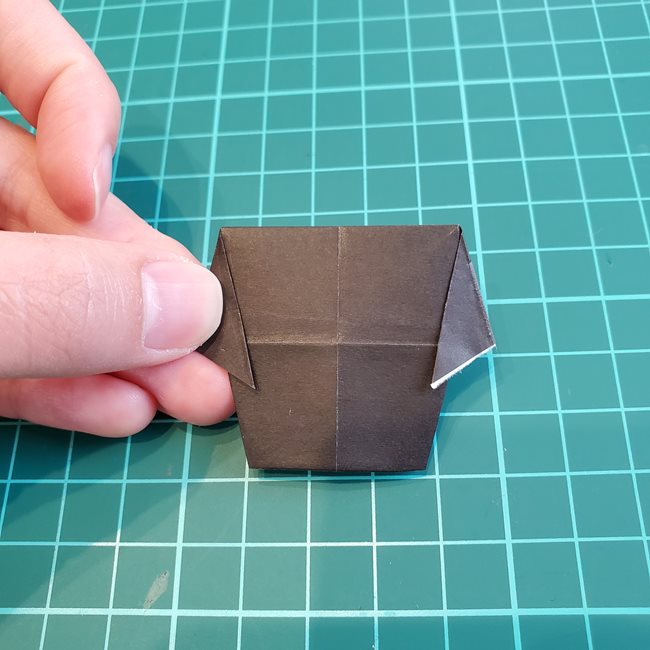 五条悟の折り紙の折り方作り方⑥服(16)