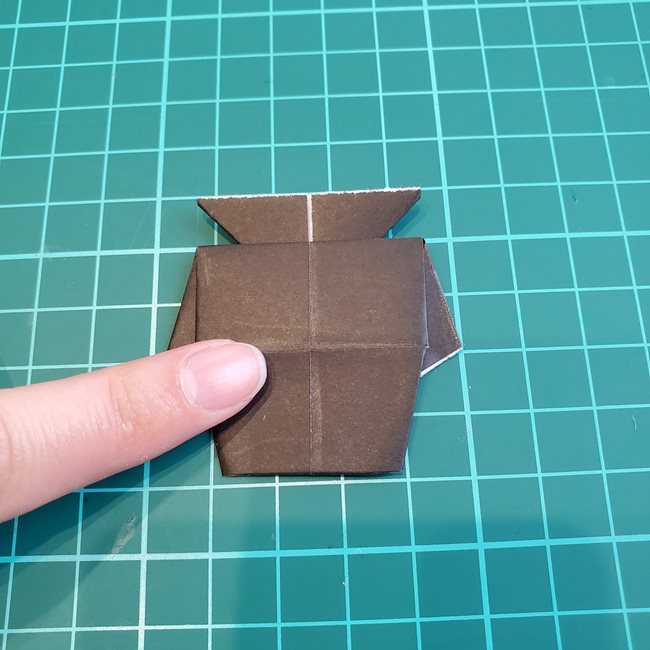 五条悟の折り紙の折り方作り方⑥服(22)